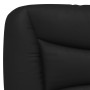 Cuscino Testiera Nero 100 cm in Similpelle