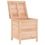 Contenitore da Giardino 50x49x56,5 cm Legno Massello di Abete