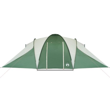 Tenda da Campeggio a Cupola per 6 Persone Verde Impermeabile