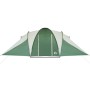 Tenda da Campeggio a Cupola per 6 Persone Verde Impermeabile