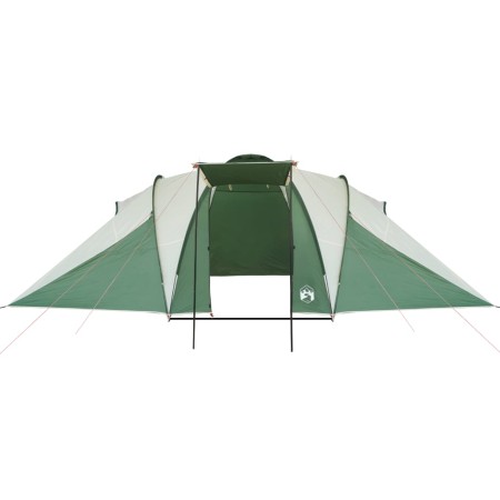 Tenda da Campeggio a Cupola per 6 Persone Verde Impermeabile