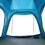 Tenda Campeggio 4 Persone Blu Rilascio Rapido Impermeabile