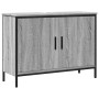 Mobile Lavabo Bagno Grigio Sonoma 80x30x60 cm Legno Multistrato