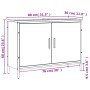 Mobile Lavabo Bagno Grigio Sonoma 80x30x60 cm Legno Multistrato