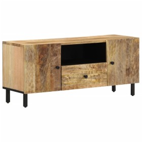 Mobile Porta TV 105x33x46cm in Legno Massello di Mango