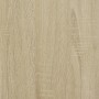Mobile Lavabo Bagno Rovere Sonoma 80x30x60 cm Legno Multistrato