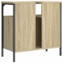 Mobile Lavabo Bagno Rovere Sonoma 60x30x60 cm Legno Multistrato