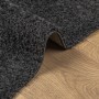 Tappeto Shaggy PAMPLONA a Pelo Lungo Moderno Antracite 80x200cm