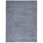 Tappeto Shaggy PAMPLONA a Pelo Lungo Moderno Blu 300x400 cm