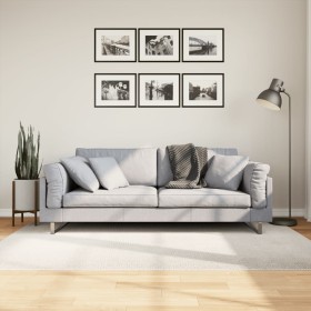 Tappeto IZA a Pelo Corto Aspetto Scandinavo Crema 140x200 cm