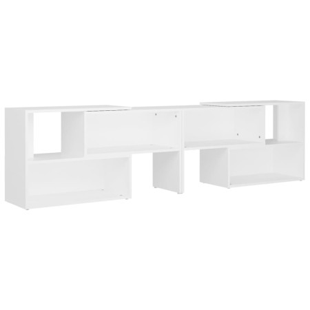 Mobile Porta TV Bianco 149x30x52 cm in Legno Multistrato