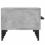 Mobile Porta TV Grigio Cemento 150x36x30 cm Legno Multistrato