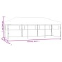 Tenda Pieghevole Pop-Up con 5 Pareti Laterali 3x9 m Blu