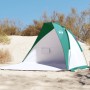 Tenda da Spiaggia Verde Mare 268x223x125 cm in Poliestere 185T