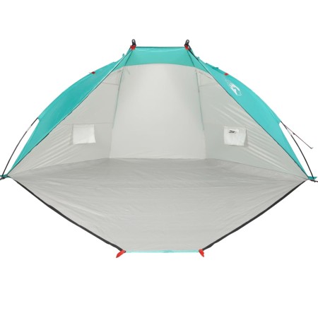 Tenda da Spiaggia Verde Mare 268x223x125 cm in Poliestere 185T