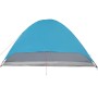Tenda da Campeggio a Cupola per 6 Persone Blu Impermeabile