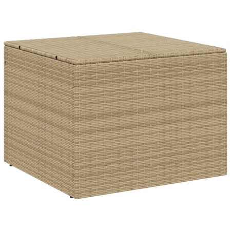 Contenitore da Giardino Beige Misto 291L in Polyrattan