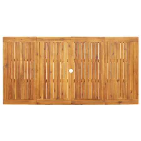 Tavolo da Pranzo da Giardino 180x90x75 cm Legno Massello Acacia