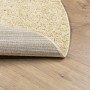 Tappeto Shaggy PAMPLONA a Pelo Lungo Moderno Oro Ø 80 cm