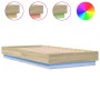 Giroletto con LED Rovere Sonoma 75x190 cm