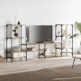 Mobile Porta TV Rovere Sonoma 206,5x28,5x95cm Legno Multistrato