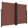 Tenda da Sole Laterale Retrattile Marrone 180x1000 cm
