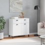 Credenza VIKEN Bianca 80x40x80 cm in Legno Multistrato