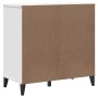 Credenza VIKEN Bianca 80x40x80 cm in Legno Multistrato