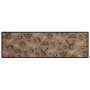 Tappeto da Cucina Lavabile Marrone Mattutino 45x150 cm Velluto