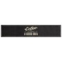 Tappeto da Cucina Lavabile Testo Caffè 60x300 cm in Velluto