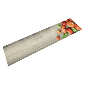 Tappeto da Cucina Lavabile Pomodori 60x300 cm in Velluto