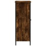 Credenza Rovere Fumo 70x30x80 cm in Legno Multistrato