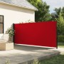 Tenda da Sole Laterale Retrattile Rossa 160x600 cm