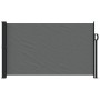 Tenda da Sole Laterale Retrattile Antracite 120x600 cm