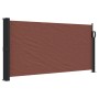 Tenda da Sole Laterale Retrattile Marrone 100x500 cm