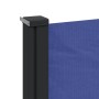 Tenda da Sole Laterale Retrattile Blu 160x500 cm