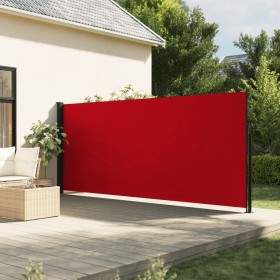 Tenda da Sole Laterale Retrattile Rossa 180x300 cm