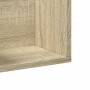 Armadietto a Muro Rovere Sonoma 99x18x16,5 cm Legno Multistrato