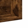 Armadietto a Muro Rovere Fumo 99x18x16,5cm in Legno Multistrato