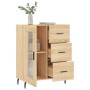 Credenza Rovere Sonoma 69,5x34x90 cm in Legno Multistrato