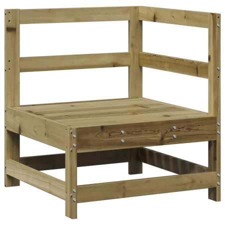 Set Salotto da Giardino 7 pz in Legno Impregnato di Pino