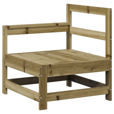 Set Salotto da Giardino 7 pz in Legno Impregnato di Pino