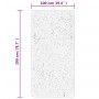 Tappeto OVIEDO a Pelo Corto Beige 100x200 cm