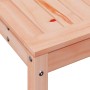 Tavolo Invaso con Ripiano 82,5x35x75 cm Legno Massello Douglas