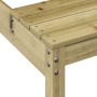 Tavolo da Picnic 160x134x75 cm in Legno Impregnato di Pino