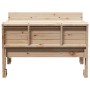 Tavolo da Picnic per Bambini 88x122x58cm Legno Massello di Pino