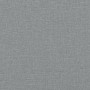 Divano Chesterfield a 3 Posti Grigio Chiaro in Tessuto