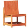 Sedia da Giardino Marrone Cera 50,5x55x77cm Legno Massello Pino