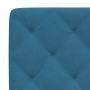 Letto con Materasso Blu 180x200 cm in Velluto