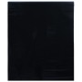 Pellicole per Vetri Statiche Smerigliate Nere 5pz in PVC